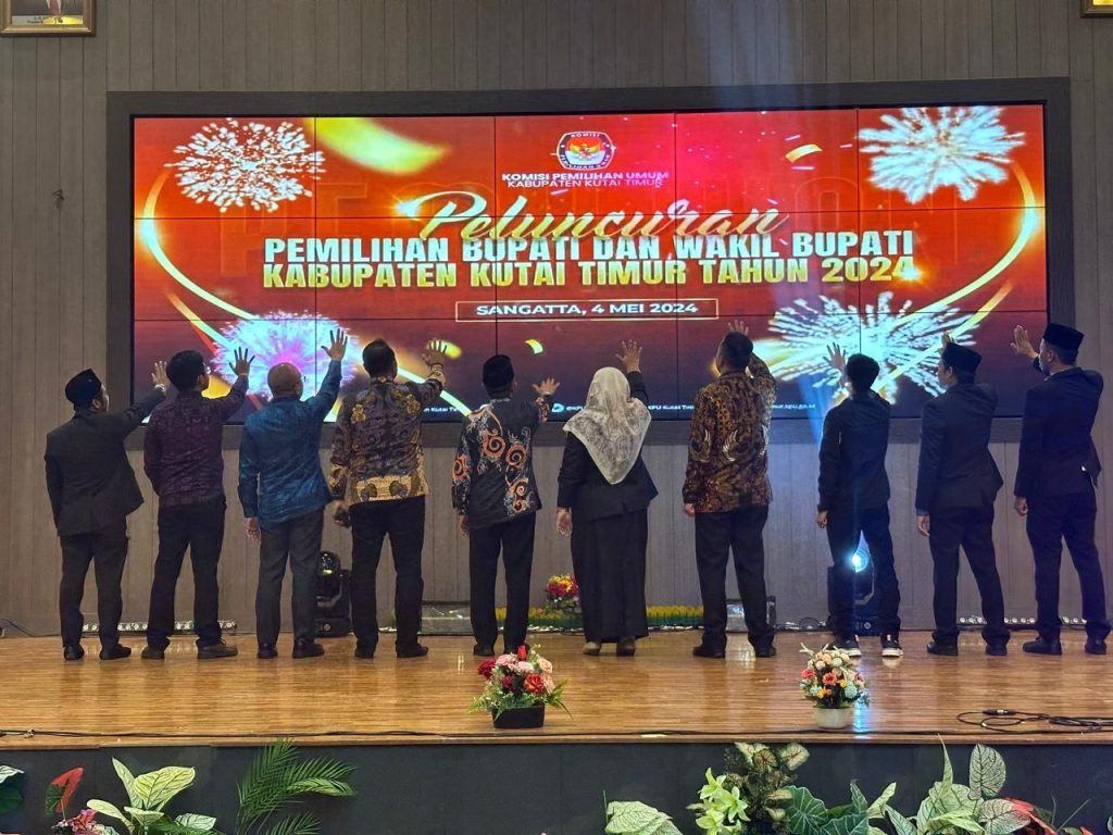 KPU Kutim Lakukan Peluncuran Pemilihan Bupati dan Wabup Tahun 2024