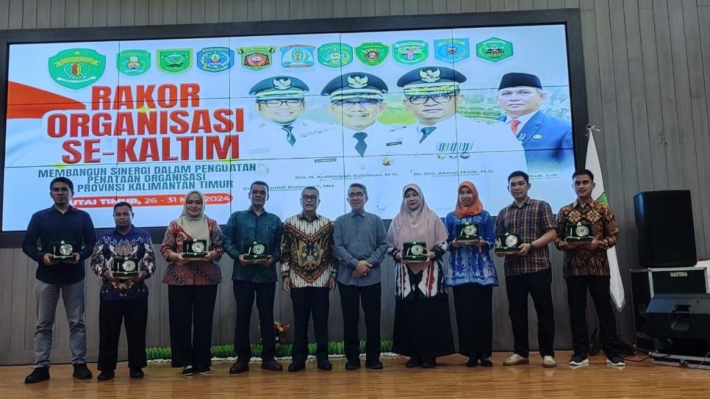 Hadiri Rakor Organisasi se-Kaltim, Bupati Ardiansyah : Rumuskan Langkah Strategis dan Implementatif Untuk Penataan Organisasi